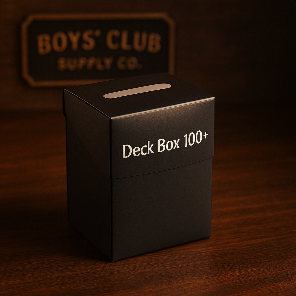 Deck Trading Cards Box for 100+ Game Baseball Card Storage Box Playing Card Carrying Case for Family Party Games Supplies