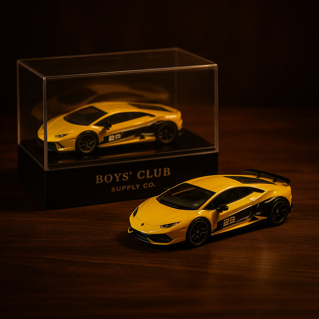 Aventador SVJ Die-cast Model, Alloy Car Toys Collectibles, 1/64 Scale Racing Ornament, Home Decoration, Gifts for Ages 3+