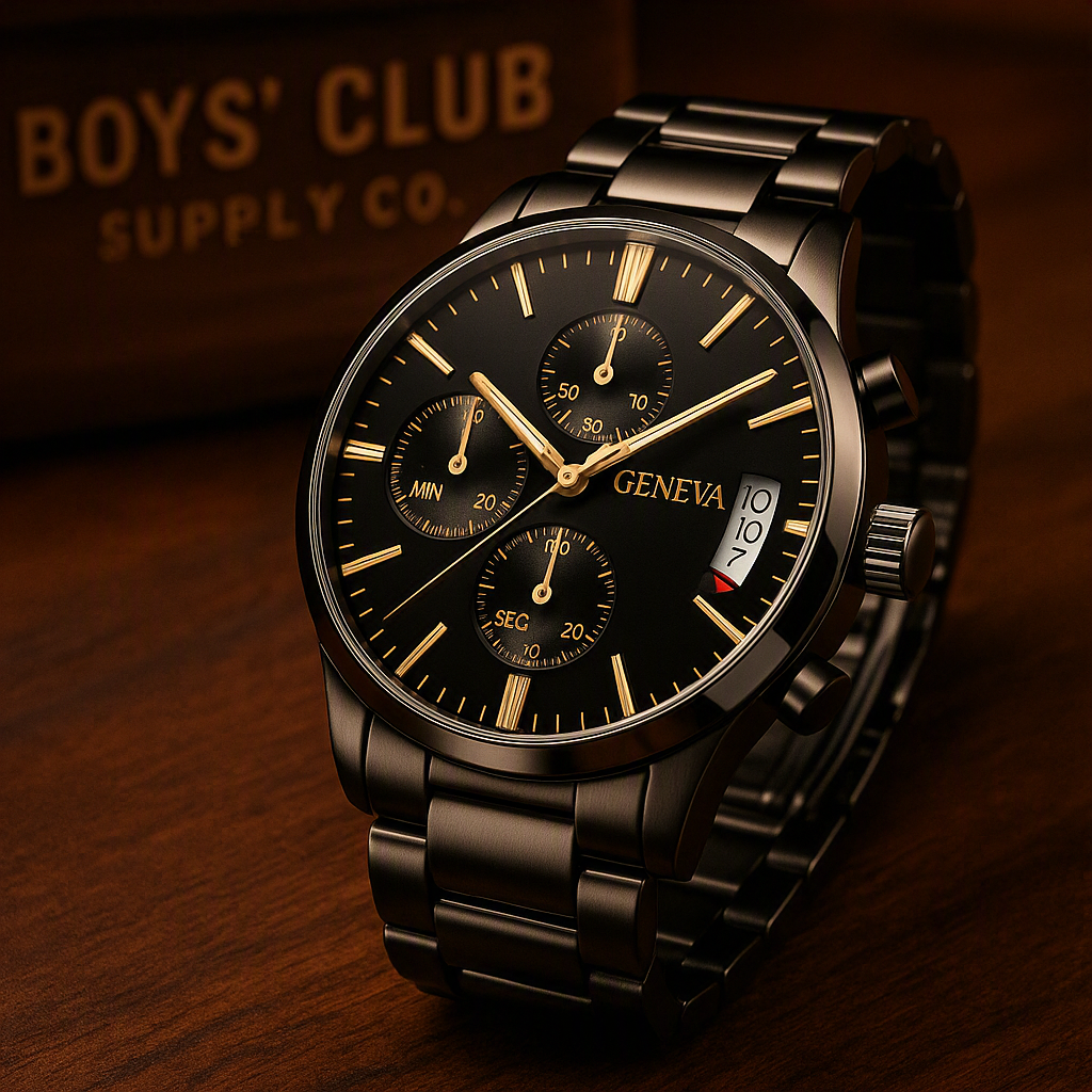 Luxury Stainless Steel Men Calendar Quartz Watch Fashion Mens Business Watches for Man Clock Reloj Hombre