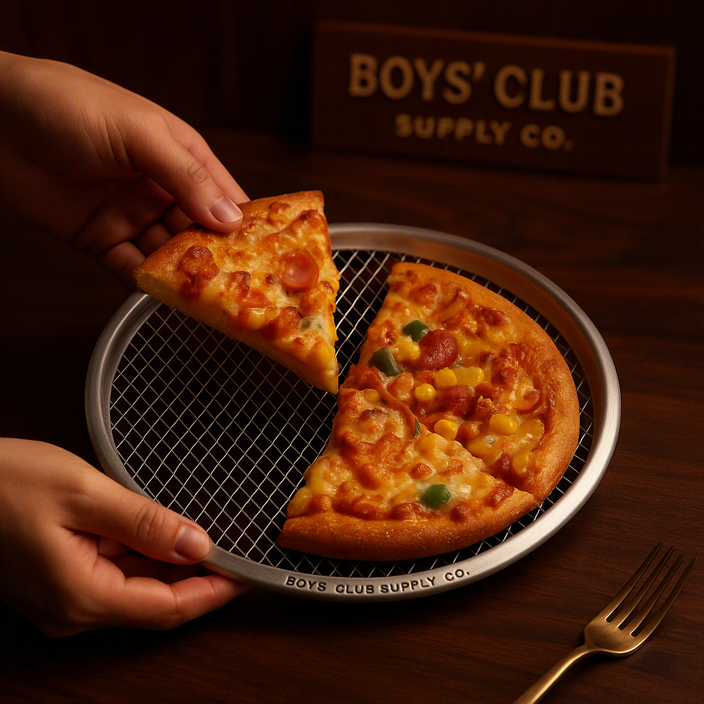 Hot 8/9/10/12/13inch Aluminum Pizza Pan Pizza Baking Screen Mesh Pizza Tray with Hole for Oven Bakeware Outdoor Barbecue Mat