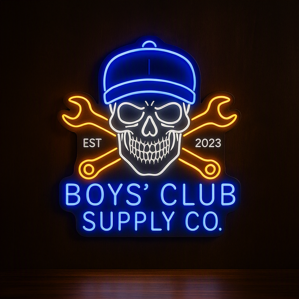 Custom Name Garage Neon Sign, Personalized Garage Led Sign, Man Cave Decor, Workshop Car Sign, Gift for Him, Gift for Dad, Garag