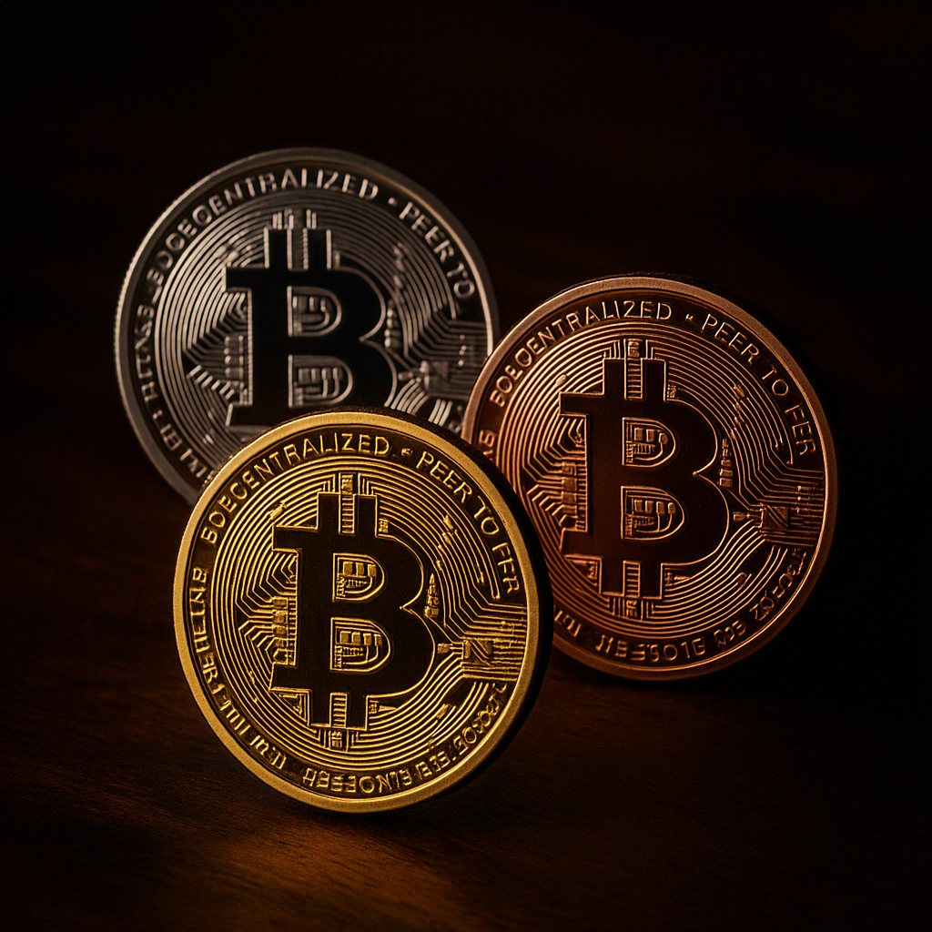 Gold Plated Bitcoin Coin Collectible Art Collection Gift Physical Commemorative Casascius crypto coin Metal Antique Imitation
