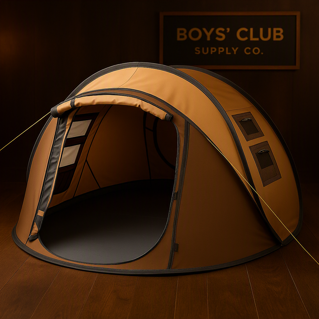 Multi-Person Easy Pop-Up Tent for Big Families Portable One Bedroom Structure for Outdoor Camping for 2/3/4/5/6 People