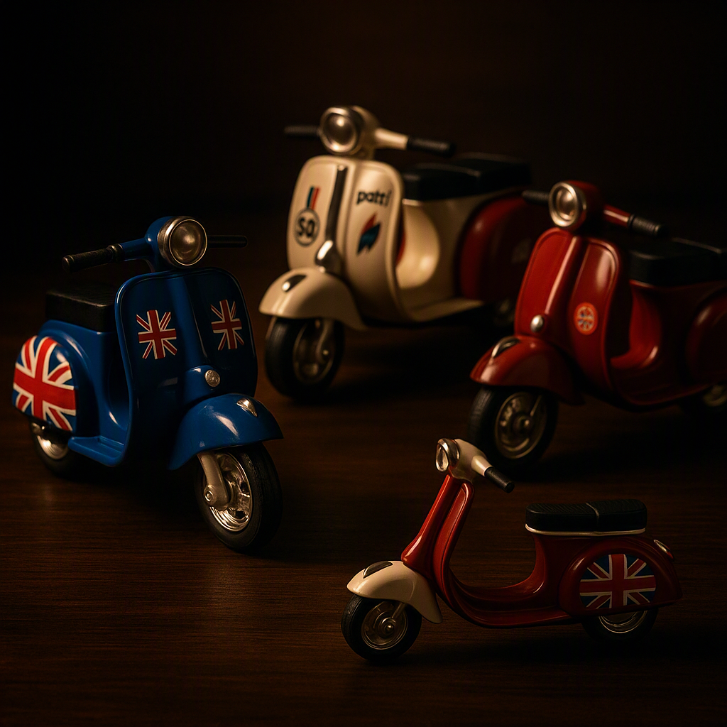 Gift Alloy Pullback Car Retro Style 1: 43 Three Wheeled Vehicle Model Door Can Open Cartoon Design Traffic Toys
