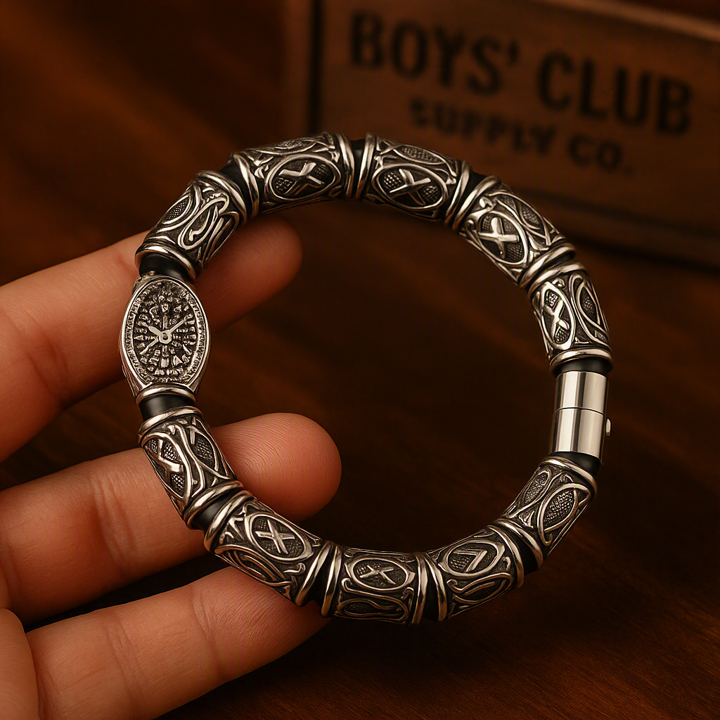 Norse Runes Bracelet Vikingo 3pcs /11pcs/13Pcs/15pcs Runes Beads Vegvisir Compass Amulet Viking Bracelet Slavic Accessorier