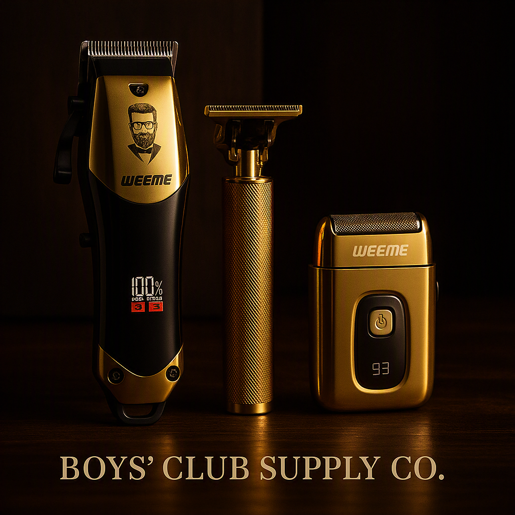 T9 Vintage Men's Electric Hair Clipper Beard Trimmer/Rechargeable Hair Cutting Machine With Nose Hair Trimmer Kit Boyfriend Gift